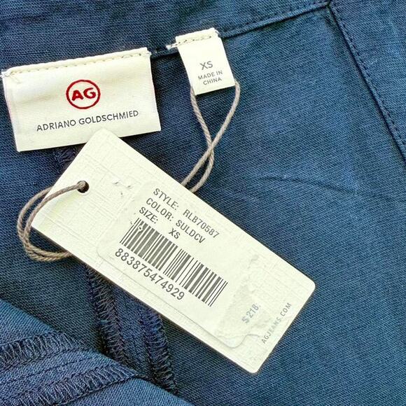 Linen Blend Overalls - Picture 8 of 8